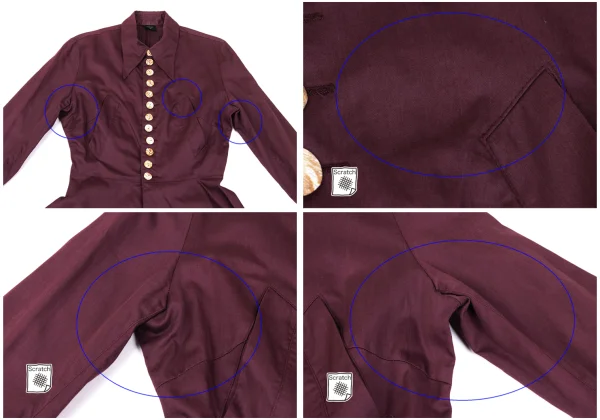 Jean Paul GAULTIER FEMME Multi Button Design Deformation Shirt K-164050_003