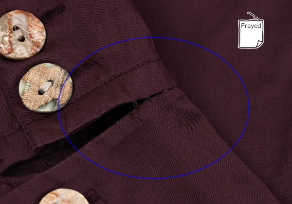 Jean Paul GAULTIER FEMME Multi Button Design Deformation Shirt K-164050_010