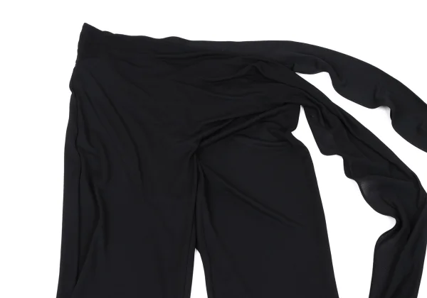 Jean Paul GAULTIER FEMME Belt Design Rayon Flare Pants K-164052_002