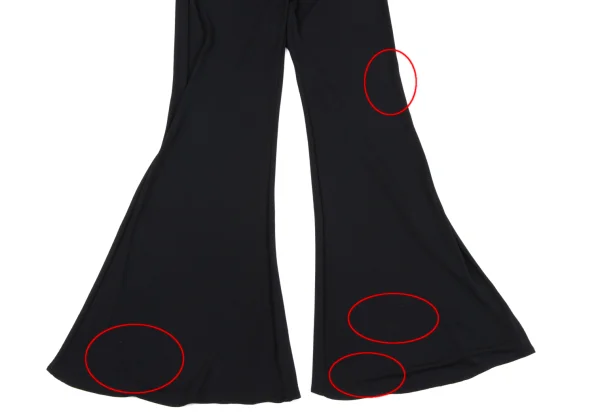 Jean Paul GAULTIER FEMME Belt Design Rayon Flare Pants K-164052_006