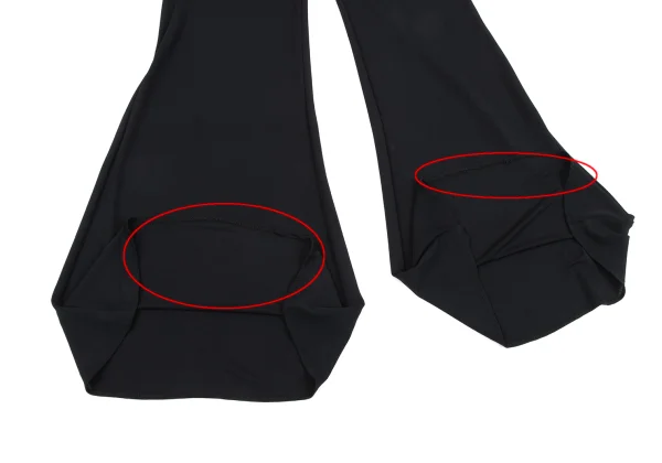 Jean Paul GAULTIER FEMME Belt Design Rayon Flare Pants K-164052_012