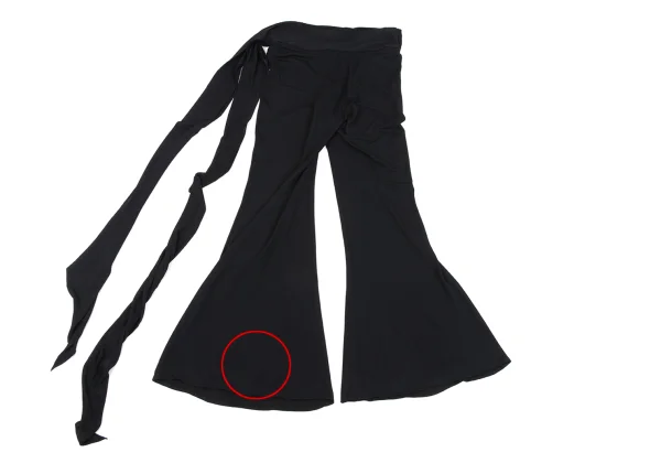 Jean Paul GAULTIER FEMME Belt Design Rayon Flare Pants K-164052_015