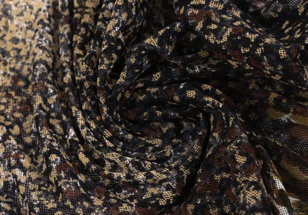 Jean Paul GAULTIER CLASSIQUE Knit Camouflage Mesh T-shirt K-164053_012