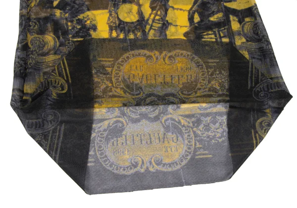 Jean Paul GAULTIER CLASSIQUE Garden Printed Mesh T-shirt K-164054_008