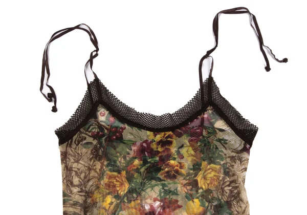 Jean Paul GAULTIER CLASSIQUE Mesh Floral Camisole K-164055_003