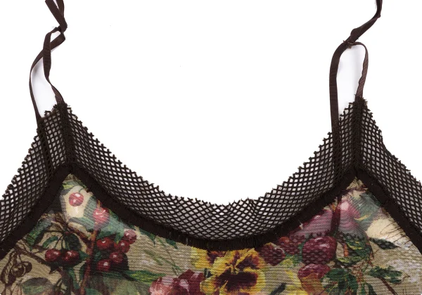 Jean Paul GAULTIER CLASSIQUE Mesh Floral Camisole K-164055_004
