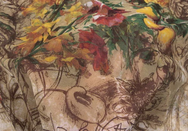 Jean Paul GAULTIER CLASSIQUE Mesh Floral Camisole K-164055_013