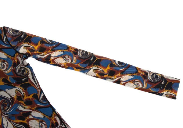 Jean Paul GAULTIER SOLEIL Psychedelic Printed Mesh T-shirt K-164056_005