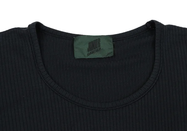 JUNIOR GAULTIER Lace Switching Rib T-shirt K-164059_005
