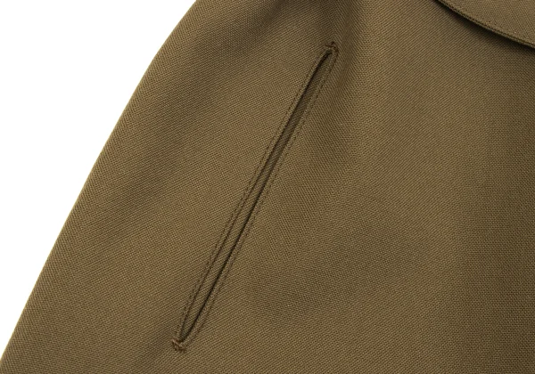 Y's Canvas Wool Belted Coat K-164060_010