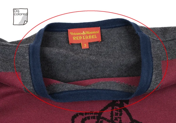 Vivienne Westwood Red Label Printed Intarsia Knit Top K-164063_005