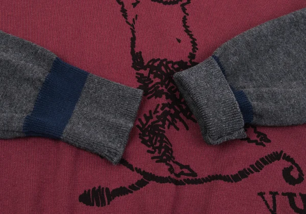 Vivienne Westwood Red Label Printed Intarsia Knit Top K-164063_008