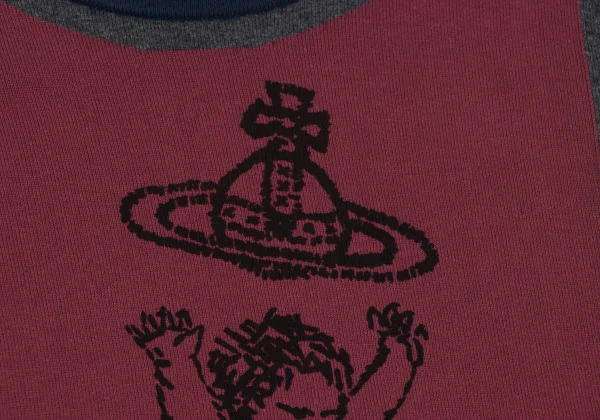 Vivienne Westwood Red Label Printed Intarsia Knit Top K-164063_010