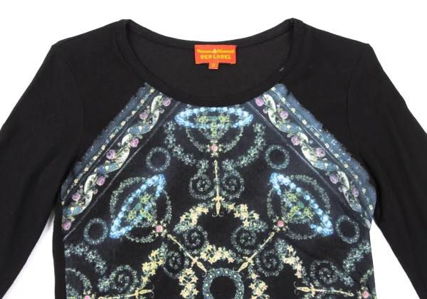Vivienne Westwood Red Label Floral Orb Printed T Shirt K-164065_003