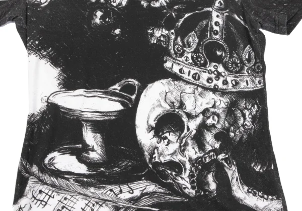 Vivienne Westwood Red Label Crown Skull Printed T Shirt K-164066_006