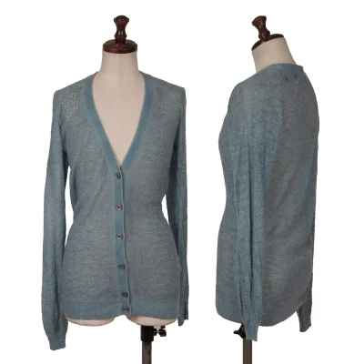 DIESEL Rayon Mohair See-through Cairdigan