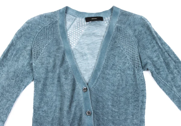 DIESEL Rayon Mohair See-through Cairdigan K-164068_003