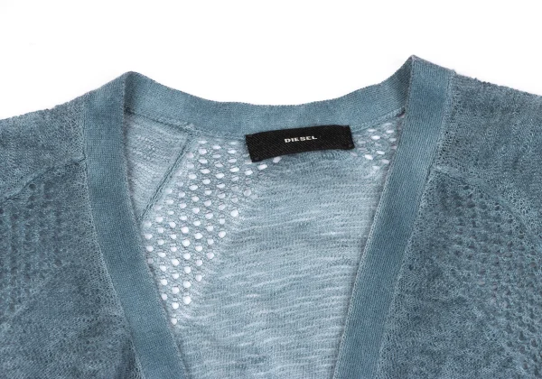 DIESEL Rayon Mohair See-through Cairdigan K-164068_004