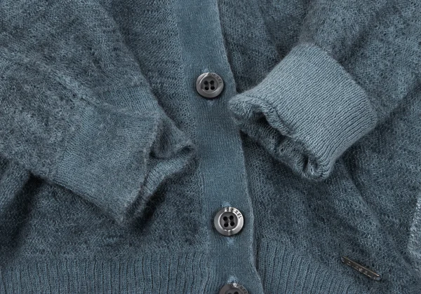 DIESEL Rayon Mohair See-through Cairdigan K-164068_007
