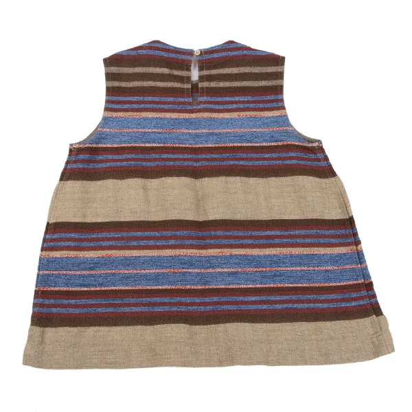 45rpm 45R Linen Cotton Stripe Sleeveless Top K-164069_009