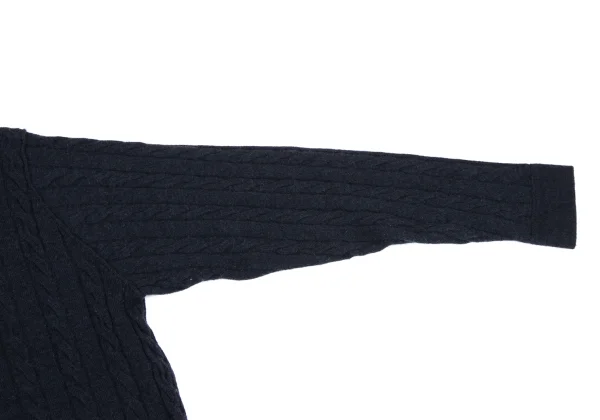 45rpm 45R Wool Stripe Cable Knit Sweater K-164070_005