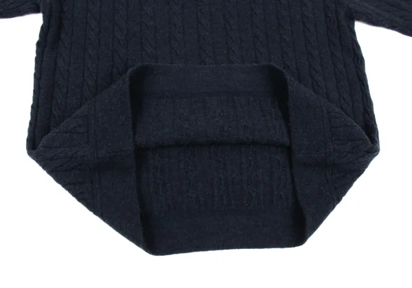 45rpm 45R Wool Stripe Cable Knit Sweater K-164070_008