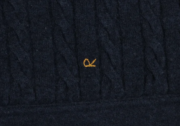 45rpm 45R Wool Stripe Cable Knit Sweater K-164070_010