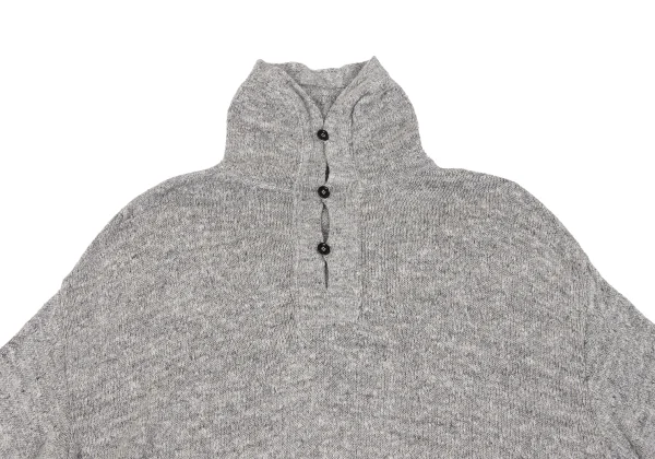 45rpm 45R Cotton Button Neck Knit Top K-164074_003