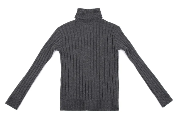 45rpm 45R Wool Turtle Neck Rib Knit Sweater K-164075_002
