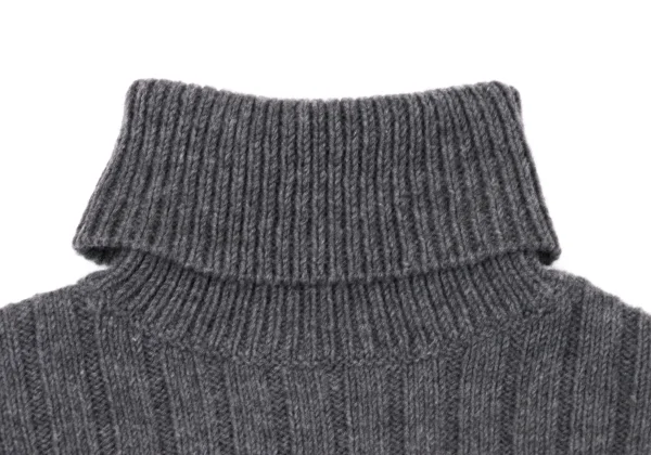 45rpm 45R Wool Turtle Neck Rib Knit Sweater K-164075_004