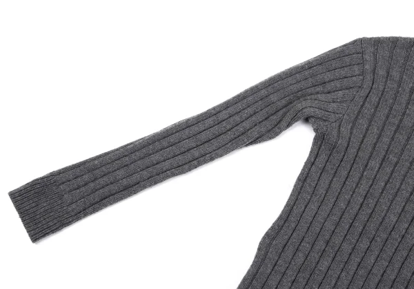 45rpm 45R Wool Turtle Neck Rib Knit Sweater K-164075_006