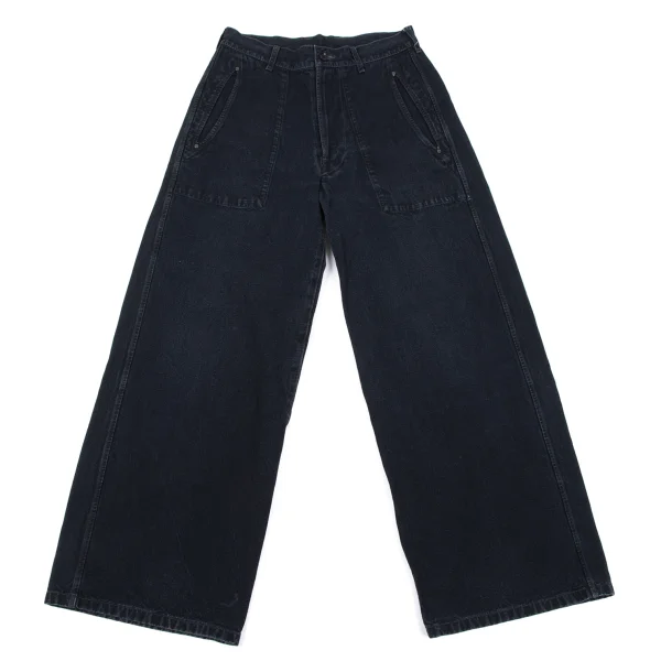 45rpm 45R コットンスラッシュポケットワイドデニム インディゴ2 (K