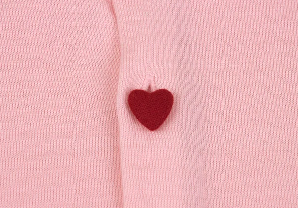 COMME des GARCONS GIRL Heart Button Wool Knit Cardigan K-164081_005