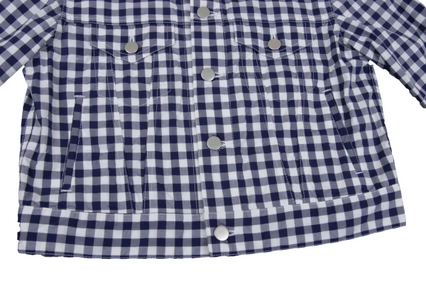COMME des GARCONS GIRL Gingham Check Shirt Jacket K-164083_012
