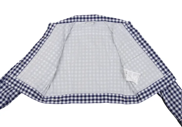 COMME des GARCONS GIRL Gingham Check Shirt Jacket K-164083_014