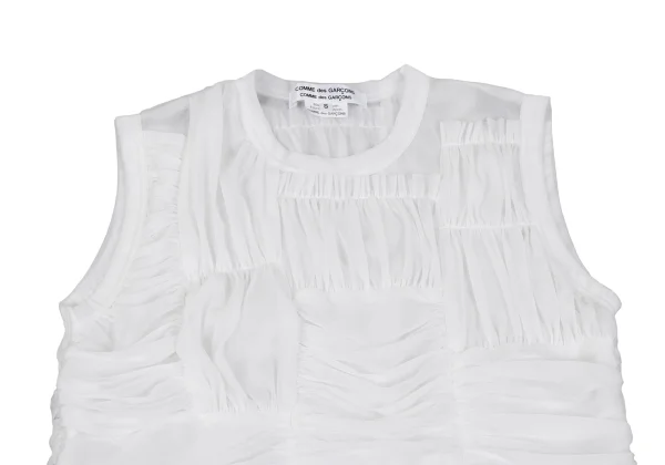 COMME des GARCONS Poly Gather Patchwork Tank Top K-164084_003