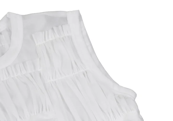 COMME des GARCONS Poly Gather Patchwork Tank Top K-164084_005