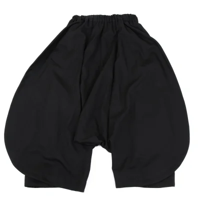 COMME des GARCONS Wool Gaba 2D Dropped Crotch Pants