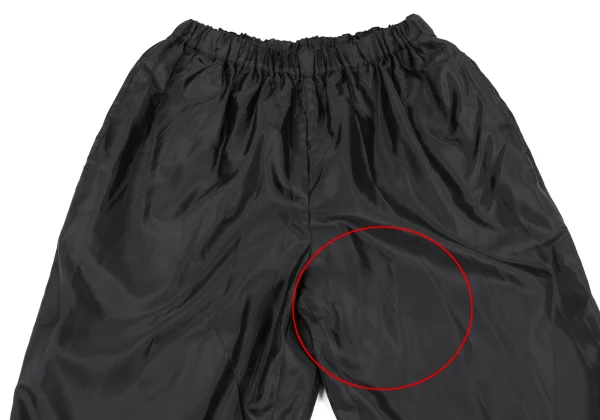 COMME des GARCONS Poly Hem Frill Cropped Pants K-164086_002