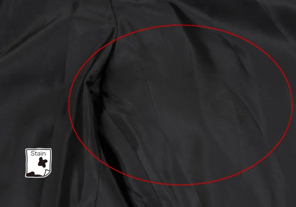 COMME des GARCONS Poly Hem Frill Cropped Pants K-164086_003