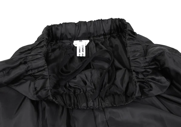 COMME des GARCONS Poly Hem Frill Cropped Pants K-164086_005