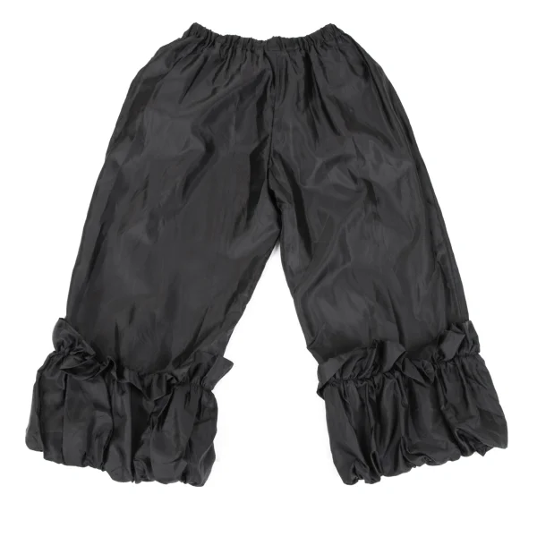 COMME des GARCONS Poly Hem Frill Cropped Pants K-164086_009