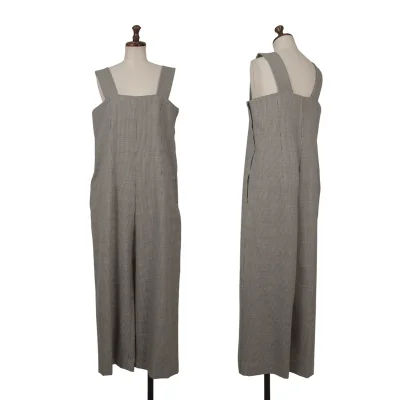 COMME des GARCONS Houndstooth Wool Overalls