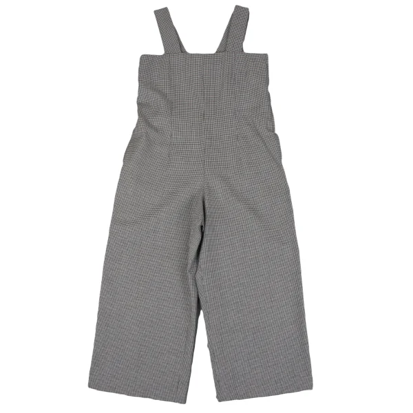 COMME des GARCONS Houndstooth Wool Overalls K-164091_002