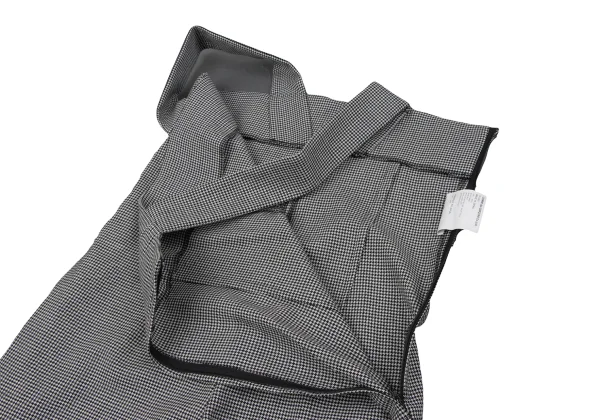 COMME des GARCONS Houndstooth Wool Overalls K-164091_006