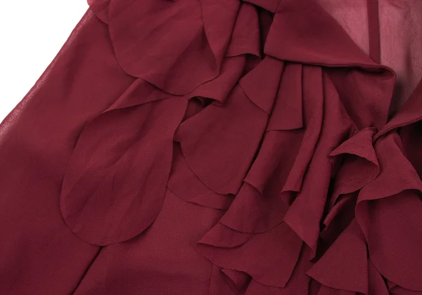 COMME des GARCONS Poly Frill Color See-through Jacket K-164095_005