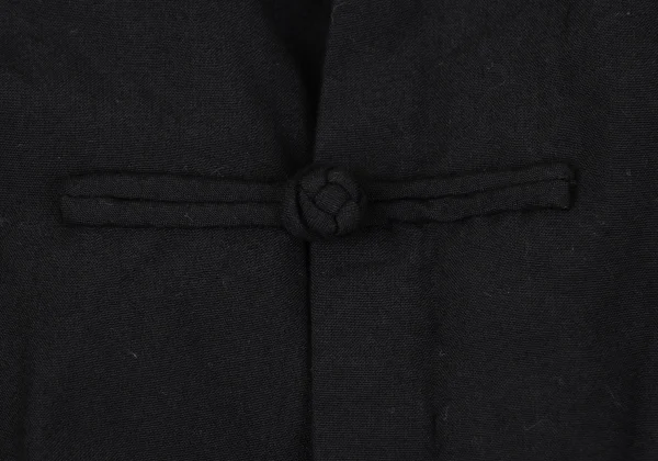 COMME des GARCONS Frill Sleeve Chinese Button Long Jacket K-164096_005