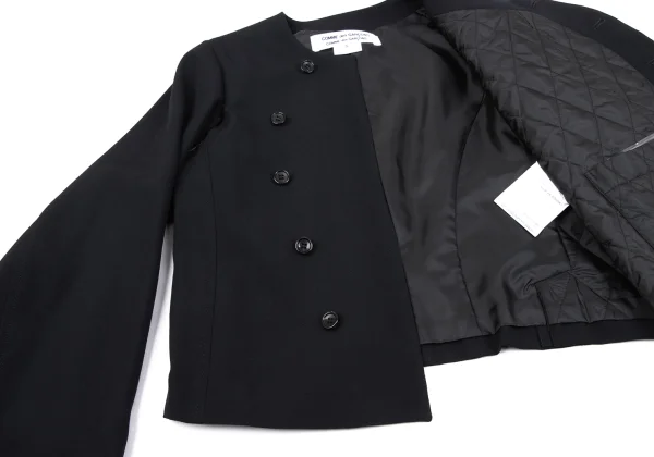 COMME des GARCONS Quilted Lining Padded Cutting Design Jacket K-164097_010