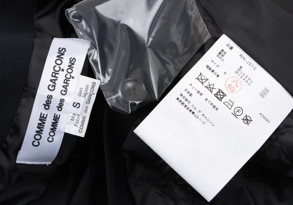 COMME des GARCONS Quilted Lining Padded Cutting Design Jacket K-164097_015