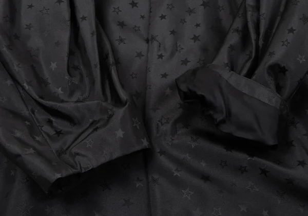 COMME des GARCONS Star Patterned Round Collar Coat K-164098_006
